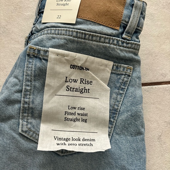 Low Rise Straight Leg Jeans Cotton On - Picture 2 of 5